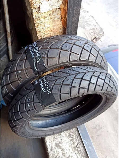 Комлект БУ Мотошин Heidenau 140/70-14 и 120/70-14 K-66 TL