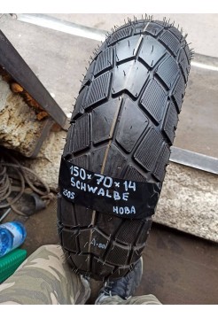 Мотошина БУ Schwalbe 150/70-14 Weatherman TL