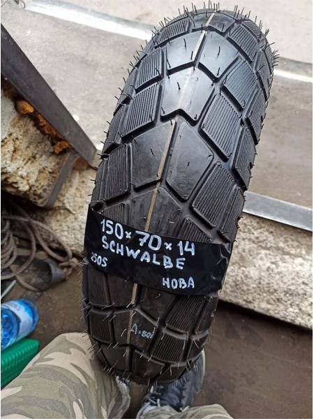 Мотошина БУ Schwalbe 150/70-14 Weatherman TL