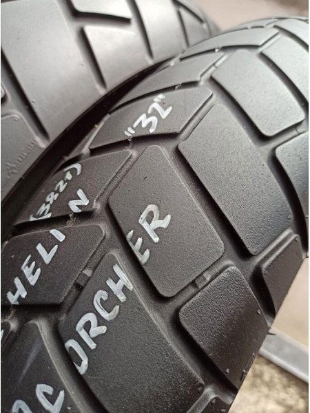 Комплект БУ Мотошин Michelin 180/70-16 и 130/90-16 Scorecher TL