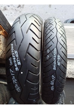 Комлект БУ Мотошин Bridgestone 150/70-17 и 110/80-17 BT-45 TL