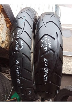 Комплект БУ Мотошин Metzeler 130/80-17 и 100/90-19 Next TL
