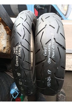 Комлект БУ Мотошин Continental 150/70-17 и 110/80-19 Trail Attack 3 TL