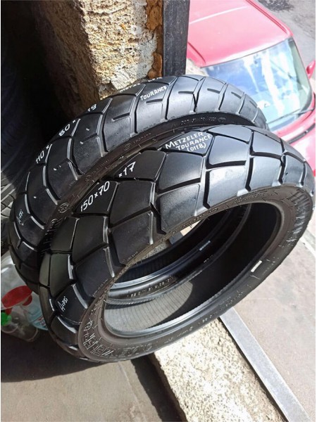 Комлект БУ Мотошин Metzeler 150/70-17 и 110/80-19 Tourance TL Комлект БУ Мотошин Metzeler 150/70-17 и 110/80-19 Tourance TL