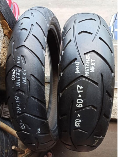 Комлект БУ Мотошин Metzeler 170/60-17 и 120/70-19 Next TL