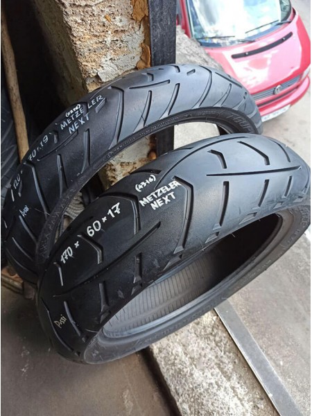 Комлект БУ Мотошин Metzeler 170/60-17 и 120/70-19 Next TL
