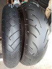 Шини комплектом для мотоцикла Bridgestone 180/55-17 і 120/70-17 BT-023 TL v2