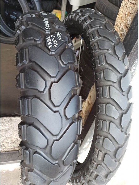 Комлект БУ Мотошин Mitas 150/70-18 и 90/90-21 Trial E-07 TL