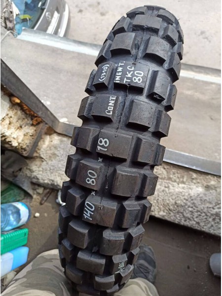 Мотошина БУ Continental 140/80-18 TKC-80 TL 