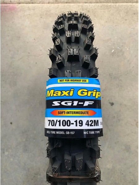 Мотошина Deli Tire 80/100-21 Maxi Grip SG1-F SB-157 TT
