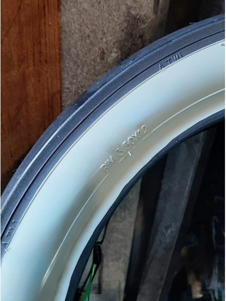 Мотошина Naidun 120/70-12 N-369 TL белый борт