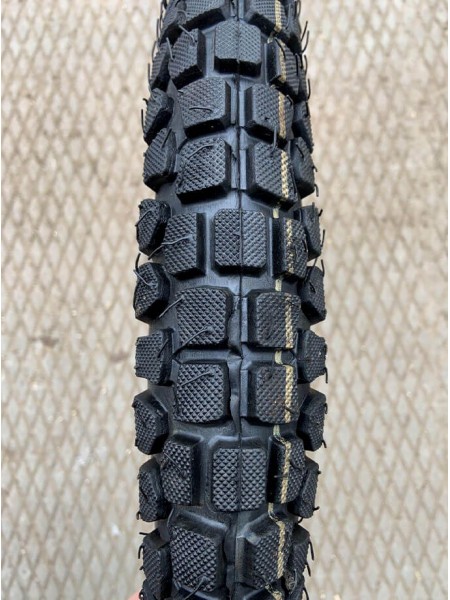 Мотошина ZHX 2.75-17  Gold шиповка TT NSH